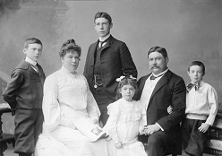 Familie Hünnebeck um 1905